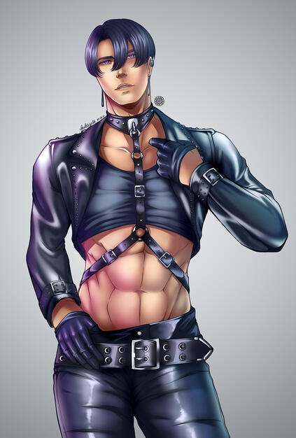 Daniel in Leather Daniel in Leather